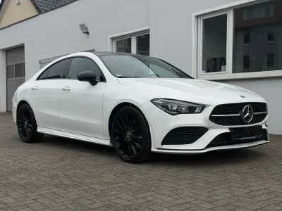Brugt Mercedes CLA220 AMG 190 HK (139 kW) 2021 Hvid Sedan