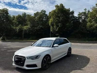 Gebraucht Audi A6 S-Line 313 PS (230 kW) 2014 Weiß Kombi