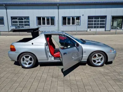 Gebraucht Honda CR-X 125 PS (91 kW) 1996 Silber Cabrio