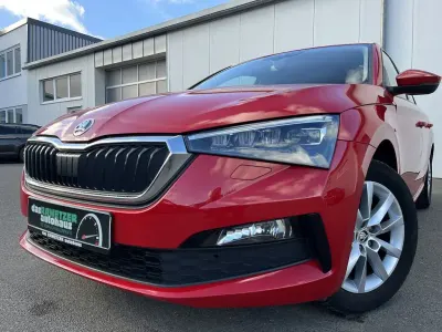Gebraucht Skoda Scala Ambition 110 PS (80 kW) 2023 Rot Kleinwagen