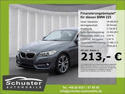 Gebraucht BMW 225 Sport Line 224 PS (164 kW) 2016 Grau Coupé