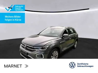 Gebraucht VW T-Roc IQ Drive 150 PS (110 kW) 2022 Indiumgrau metallic/deep black SUV