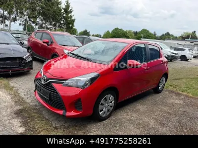Brugt Toyota Yaris 99 HK (72 kW) 2016 Rød Sedan