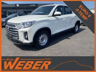 Neu KGM Musso 201 PS (147 kW) 2025 Weiß Pickup