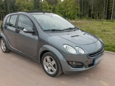 Begagnad Smart ForFour 109 HK (80 kW) 2005 Grå Halvkombi