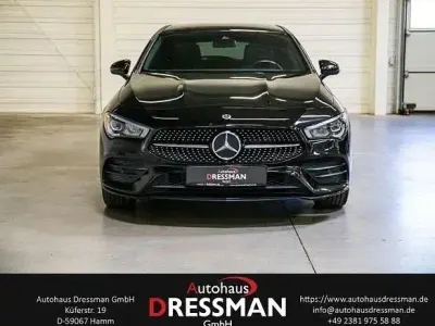 Brugt Mercedes CLA250e Shooting Brake AMG line 160 HK (117 kW) 2022 Sort Stationcar