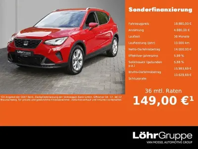 Gebraucht Seat Arona FR 110 PS (80 kW) 2022 Rot SUV