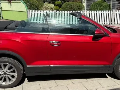 Gebraucht VW T-Roc Cabriolet Style 150 PS (110 kW) 2022 Rot Cabrio