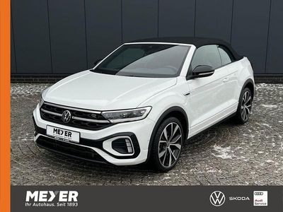 Gebraucht VW T-Roc Cabriolet R-line 150 PS (110 kW) 2025 Pure white / schwarz Cabrio