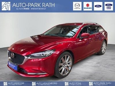 Gebraucht Mazda 6 Sports-Line 194 PS (142 kW) 2022 Soul red crystal (rot) Kombi