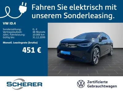 Brugt VW ID.4 GTX 219 kW (299 HK) 2023 Sort SUV