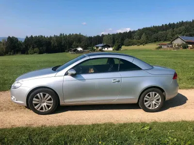 Gebraucht VW Eos 122 PS (89 kW) 2009 Silber Cabrio