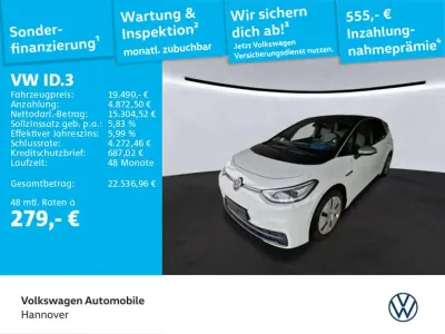 Second-hand VW ID.3 Pro Performance 150 kW (204 CP) 2020 Alb Hatchback