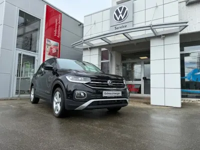 Gebraucht VW T-Cross Style 110 PS (80 kW) 2023 Deep black perleffekt SUV