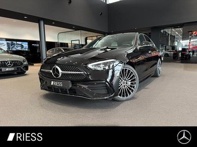 Gebraucht Mercedes C220 AMG line 197 PS (144 kW) 2026 Metalliclack obsidianschwarz Limousine