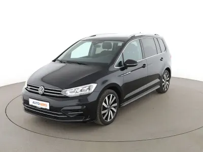 Gebraucht VW Touran Highline 150 PS (110 kW) 2022 Schwarz Van / Kleinbus