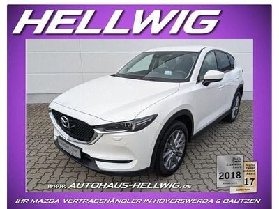 Gebraucht Mazda CX-5 Ad'Vantage 194 PS (142 kW) 2021 Arctic white (metallic) SUV