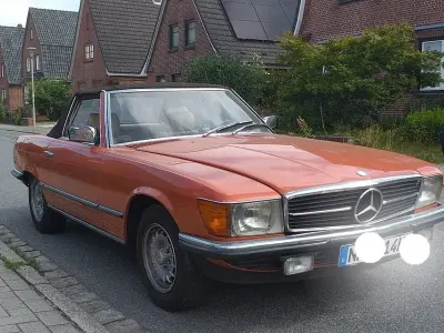 Gebraucht Mercedes SL280 185 PS (136 kW) 1980 Orange Cabrio