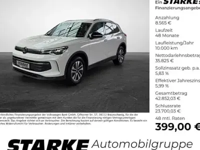 Neu VW Tiguan 150 PS (110 kW) 2026 Weiß (pure white) SUV