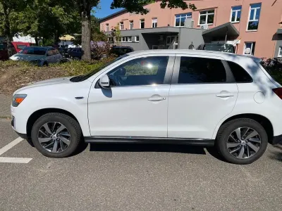 Gebraucht Mitsubishi ASX Comfort Edition 150 PS (110 kW) 2014 Weiß SUV