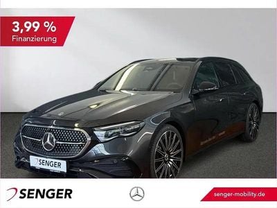 Gebraucht Mercedes E220 AMG 197 PS (144 kW) 2026 Lack graphitgrau metalli Kombi