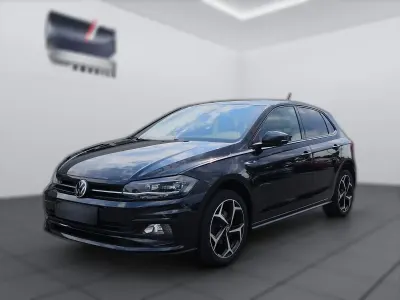Gebraucht VW Polo Highline 150 PS (110 kW) 2021 Schwarz metallic Kleinwagen