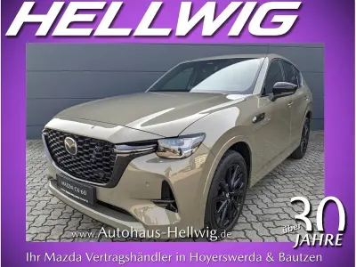 Neu Mazda CX-60 Homura-Line 328 PS (241 kW) 2025 Sonic silver metallic SUV
