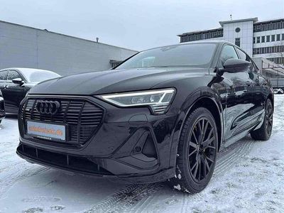 Gebraucht Audi e-tron Sportback Black Edition 230 kW (313 PS) 2022 Mythosschwarz metallic SUV