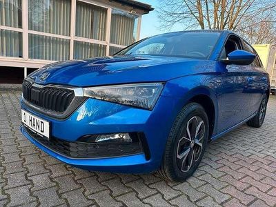 Gebraucht Skoda Scala Drive 150 PS (110 kW) 2020 Blau Kleinwagen