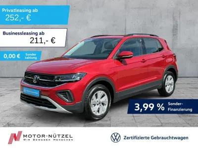 Gebraucht VW T-Cross Life 116 PS (85 kW) 2025 Rot SUV
