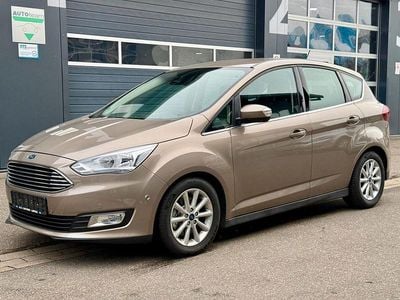 Silber Gebraucht 2018 Ford C-MAX Titanium Van / Kleinbus | 11.990 € (Fairer Preis)
