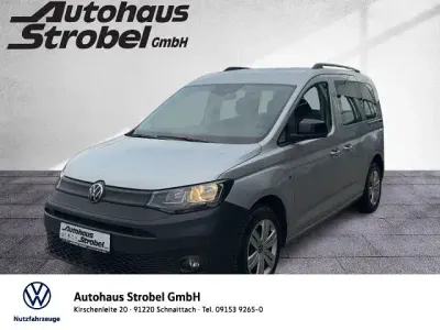 Gebraucht VW Caddy Basis 122 PS (89 kW) 2022 Reflexsilber metallic Van / Kleinbus