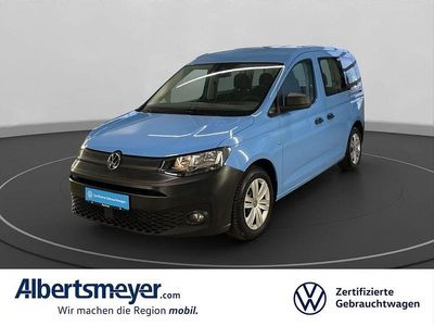 Usata VW Caddy Basis 122 CV (89 kW) 2022 Blu Monovolume