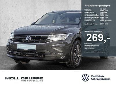 Uranograu Gebraucht 2022 VW Tiguan Life SUV | 23.480 € (Superpreis)
