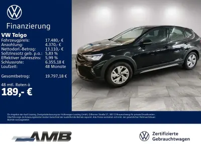 Gebraucht VW Taigo IQ Drive 116 PS (85 kW) 2025 Schwarz SUV