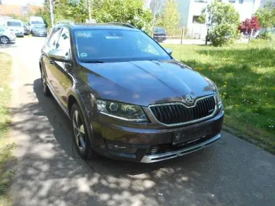 Gebraucht Skoda Octavia Scout 4x4 184 PS (135 kW) 2017 Braun Kombi