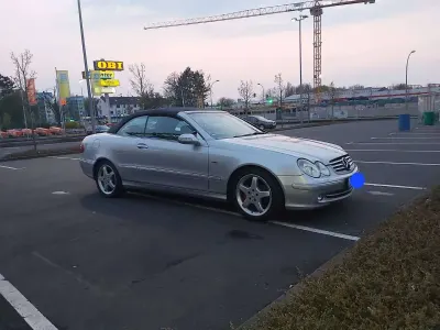 Gebraucht Mercedes CLK200 Avantgarde 163 PS (119 kW) 2004 Silber Cabrio