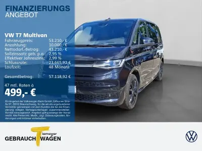 Gebraucht VW Multivan Style 150 PS (110 kW) 2025 Schwarz Van / Kleinbus