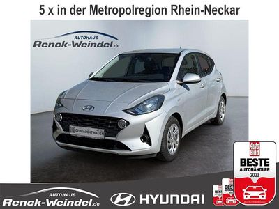 Usata Hyundai i10 Select 67 CV (49 kW) 2021 Argento Utilitaria