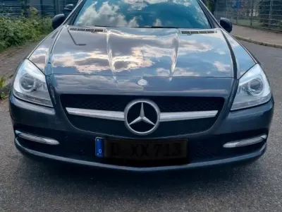 Second-hand Mercedes SLK200 185 CP (136 kW) 2011 Gri Cabrio