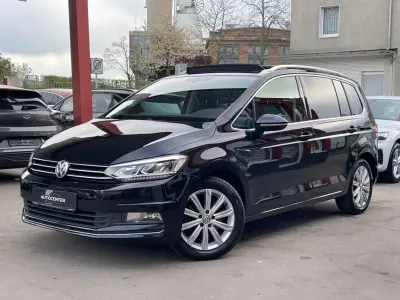Gebraucht VW Touran Highline 150 PS (110 kW) 2016 Schwarz Van / Kleinbus