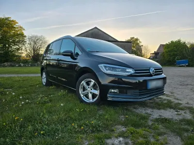 Brugt VW Touran Sound 150 HK (110 kW) 2017 Sort MPV