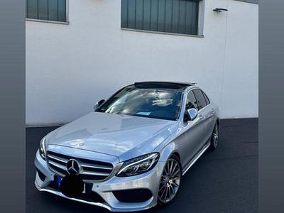 Usata Mercedes C250 AMG 204 CV (150 kW) 2016 Argento Berlina