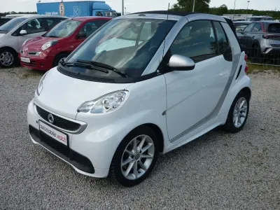 Gebraucht Smart ForTwo Cabrio Passion 71 PS (52 kW) 2014 Weiß Cabrio
