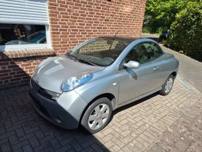 Brugt Nissan Micra C+C 88 HK (64 kW) 2006 Sølv Cabriolet