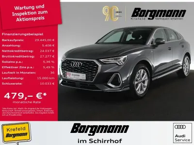 Gebraucht Audi Q3 Sportback S-Line 150 PS (110 kW) 2020 Grau / daytonagrau perleffekt SUV