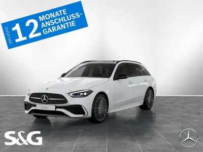 Używany Mercedes C200 AMG 163 KM (119 kW) 2025 Biały Kombi