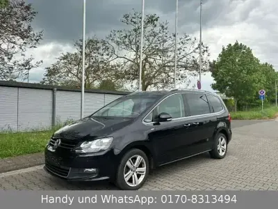 Begagnad VW Sharan Match 170 HK (125 kW) 2013 Svart Minibuss