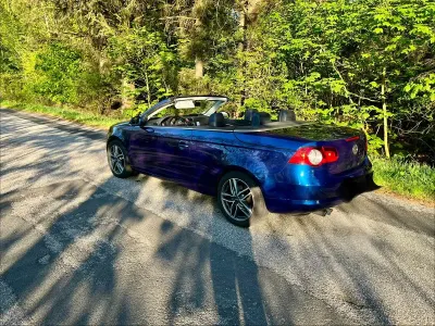 Gebraucht VW Eos 200 PS (147 kW) 2007 Blau Cabrio