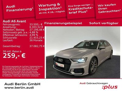 Florettsilber metallic Gebraucht 2023 Audi A6 Sport Kombi | 33.500 € (Guter Preis)
